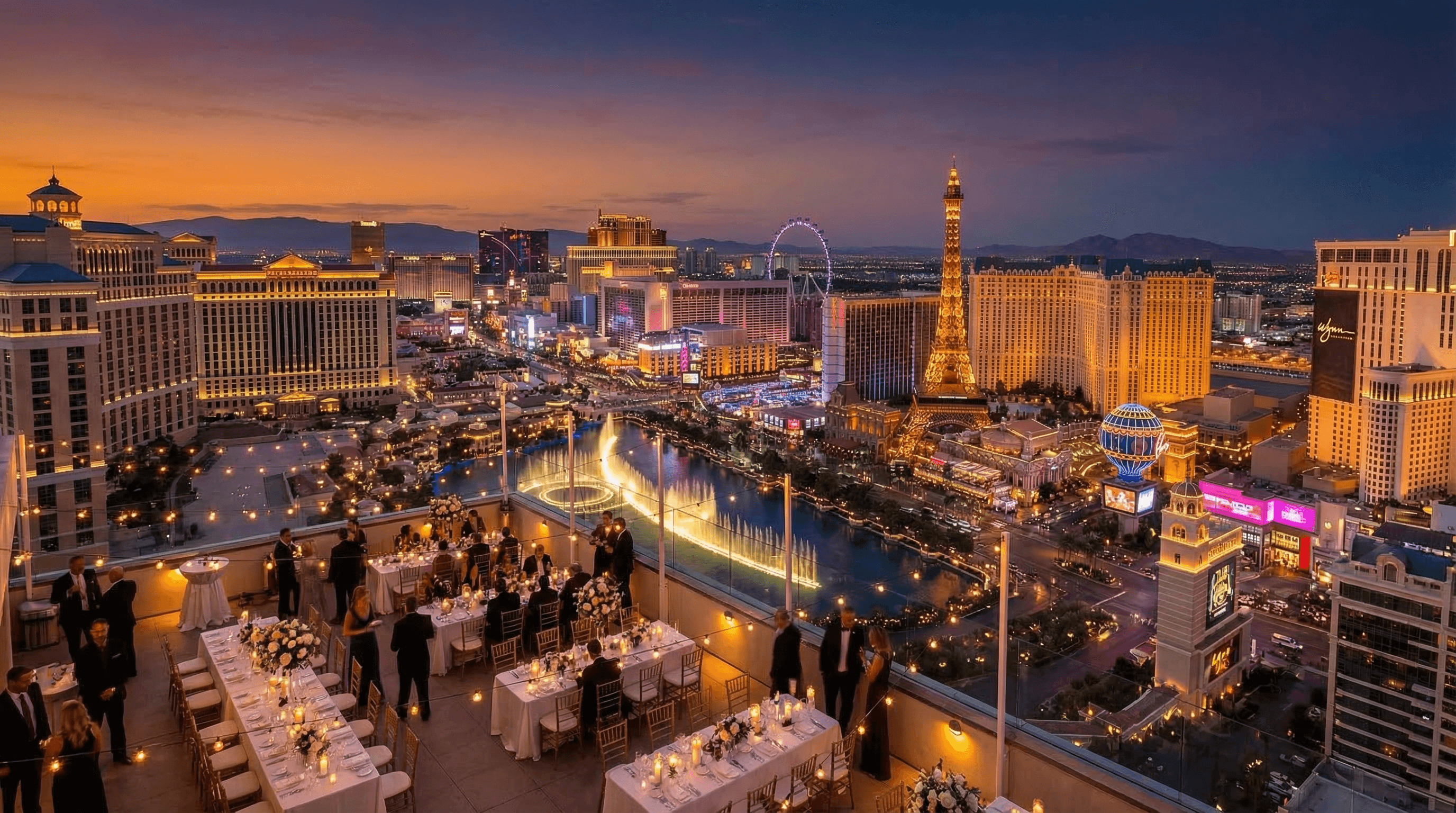 Event planning on the Las Vegas Strip