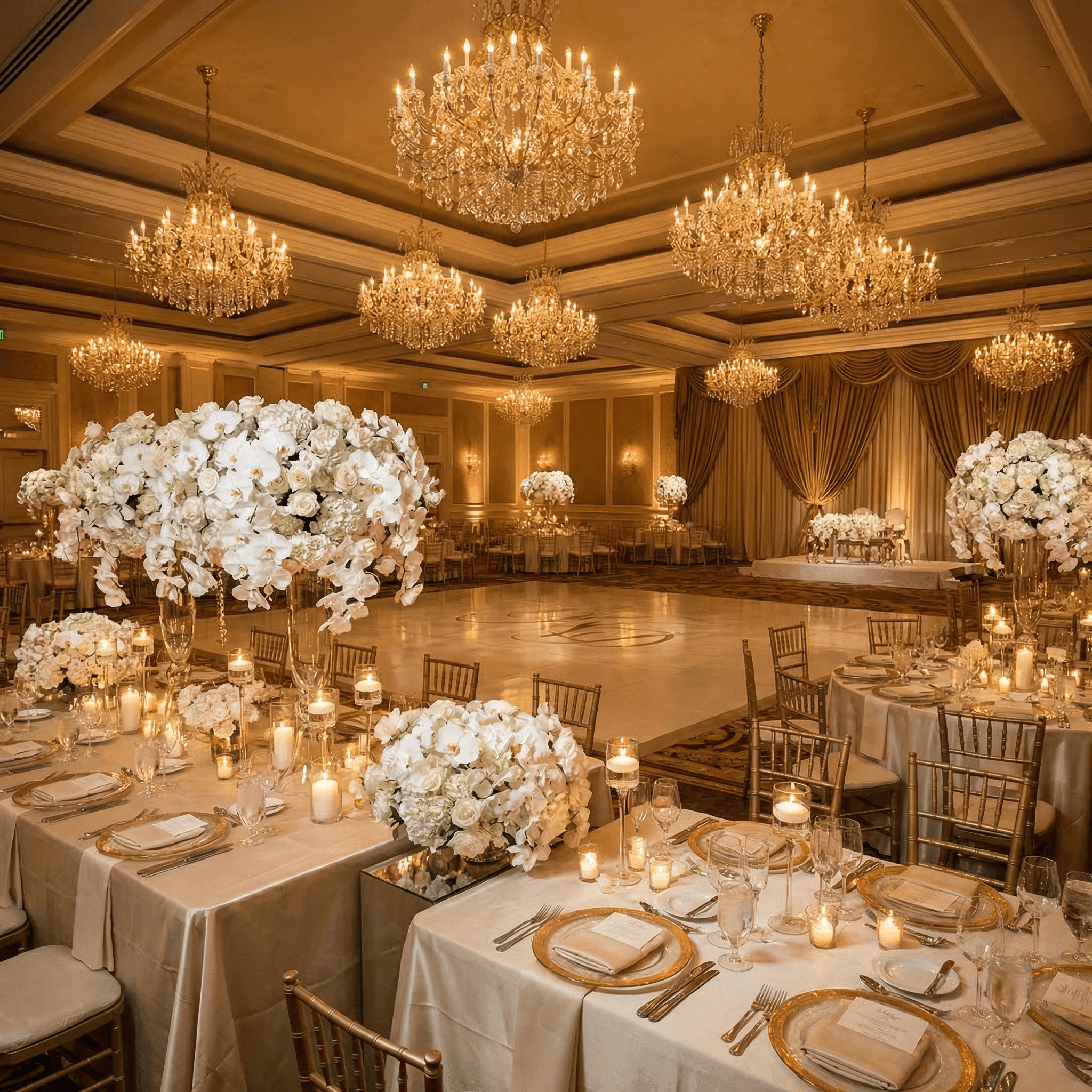 Elegant Las Vegas wedding reception venue