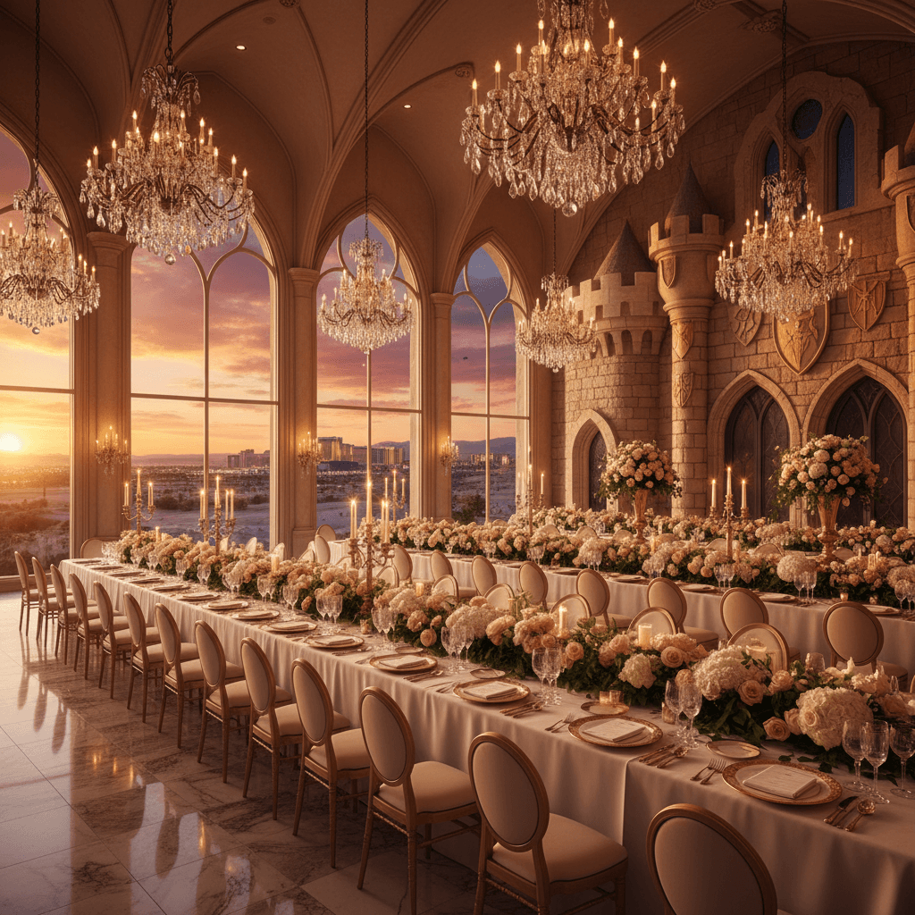 Dreaming of a Fairytale Event? Finding the Perfect Sunset Castle Banquet Hall in Las Vegas