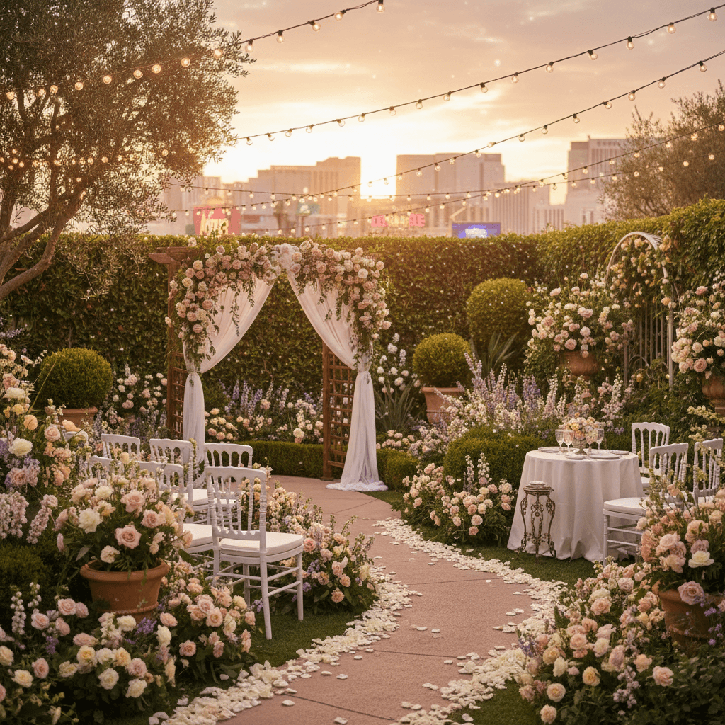 Dreaming of a Lush, Romantic "I Do"? Your Guide to Garden Wedding Venues in Las Vegas