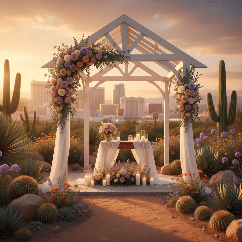 Dreaming of an Outdoor Wedding Chapel in Las Vegas? Let's Make it a Reality!