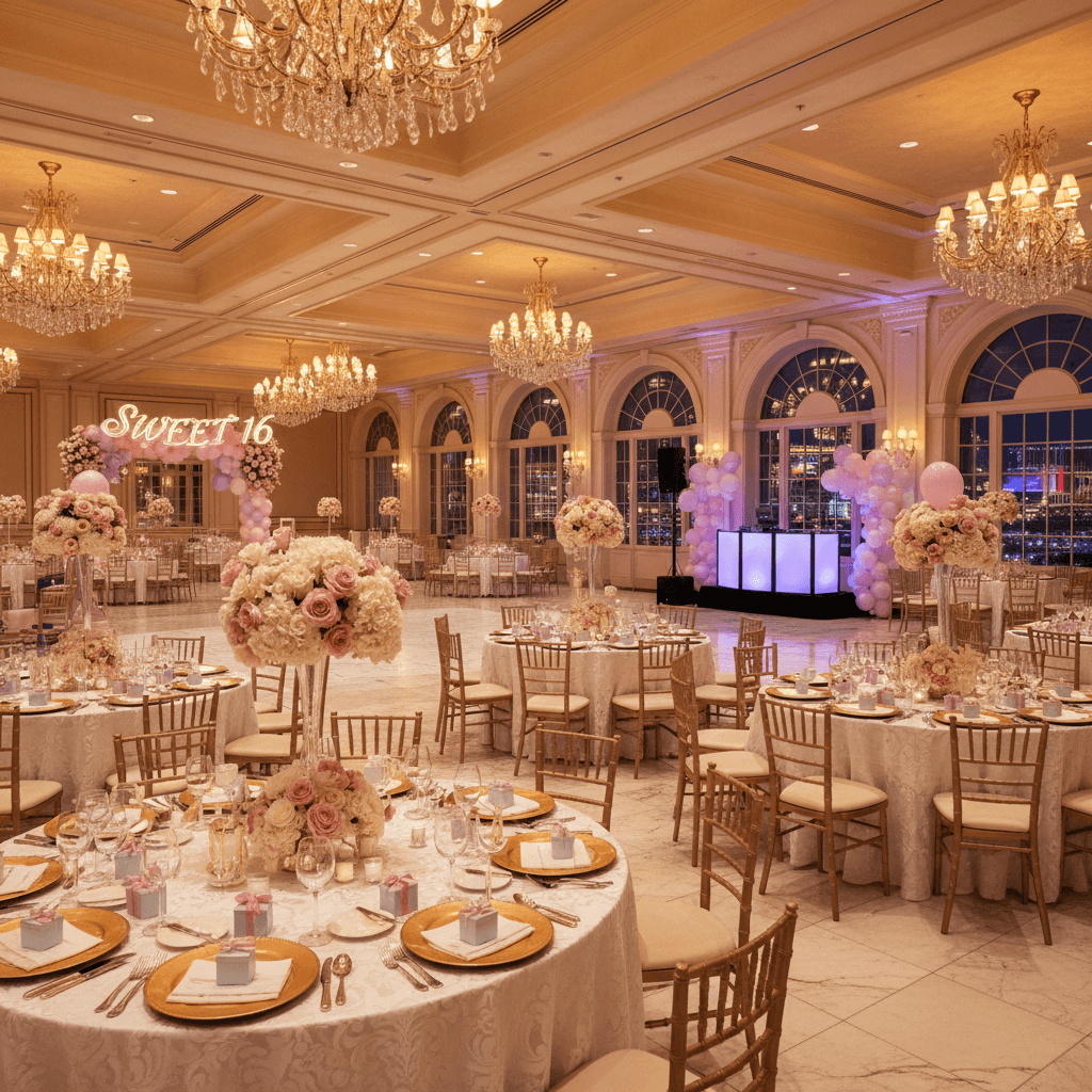 Sweet 16 Party Venues Las Vegas: Your Ultimate Guide